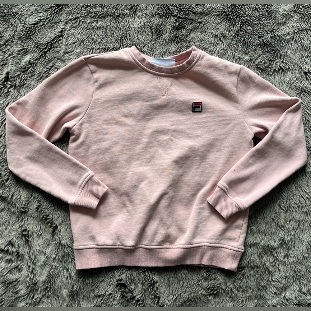 ✨2/25✨Fila Baby Pink Crewneck Sweater